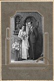 Helen Dooley and Ralph Cairns  wedding photo, undated.